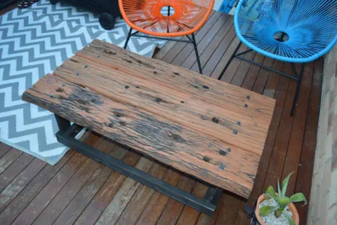 Big Red Shed Outdoor Table